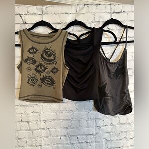 Bundle of 3 Tank Tops and One Tube Top Size XS